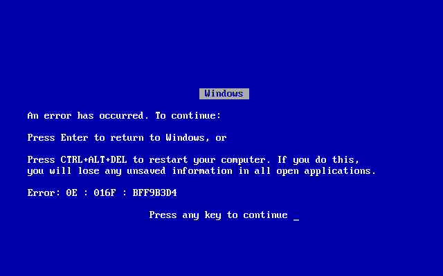 Error